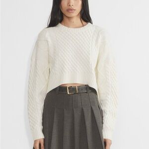 Aritzia Peggy Cropped Sweater